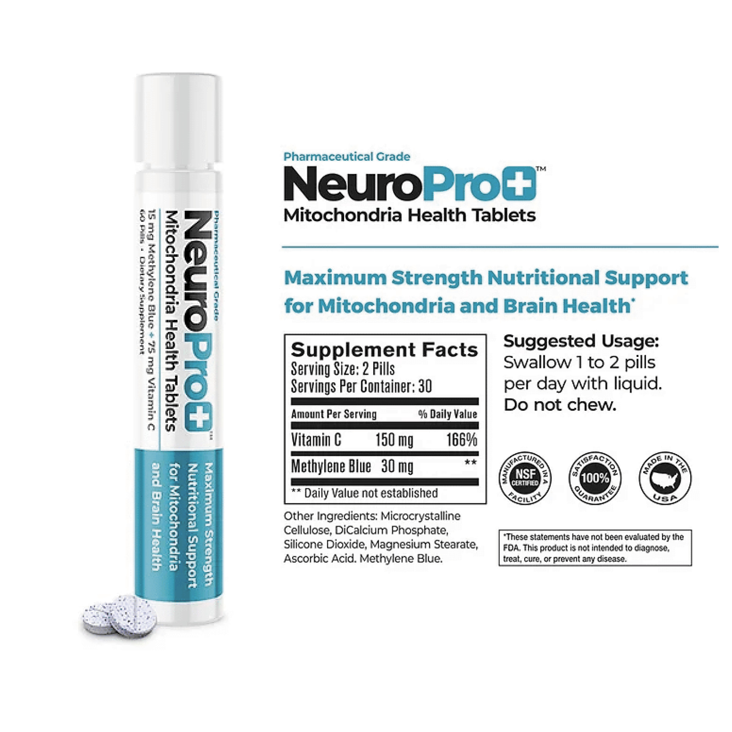Methylene Blue Pag2 Methylene Blue, Neuro Support, Fusion Pharmacy, St. George, Utah